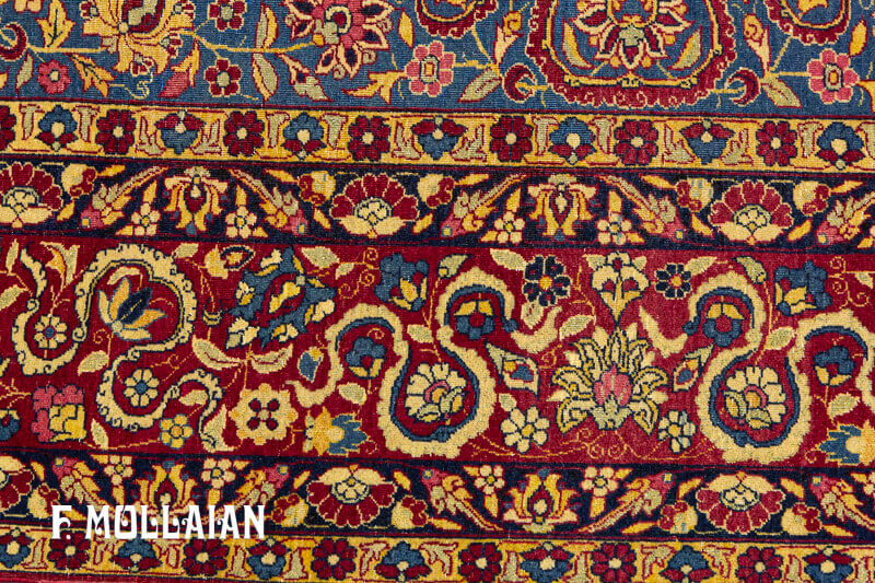 فرش آنتیک ایرانی دستباف تهران کد:۵۴۵۳۰۰۰۷